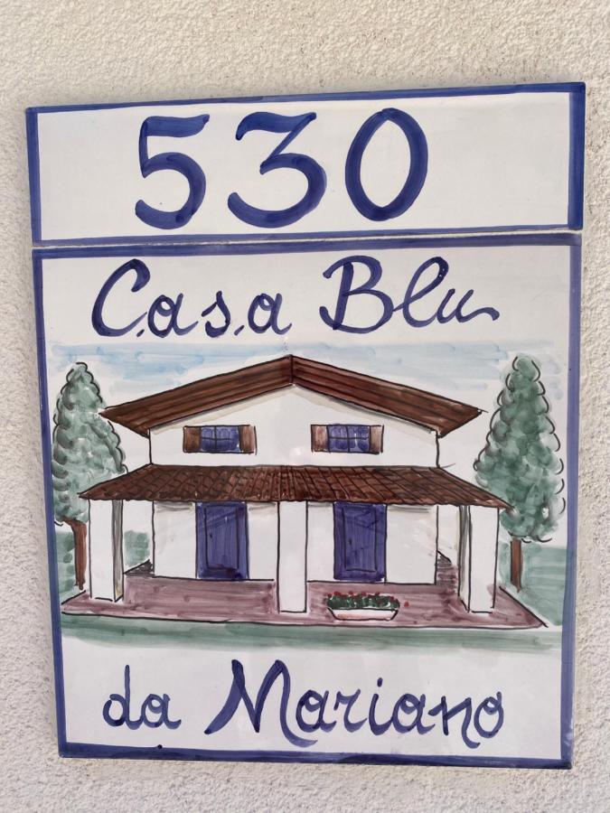 Villa Casa Blu da Mariano Marsala Esterno foto